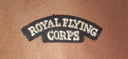 WW1 Royal Flying Corps Shoulder title