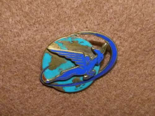 Vintage SAA Around teh World pin (Scarce)