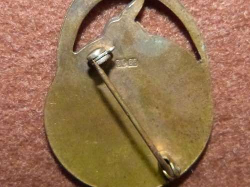 Vintage SAA Around teh World pin (Scarce)