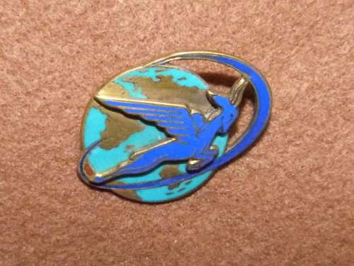 Vintage SAA Around teh World pin (Scarce)