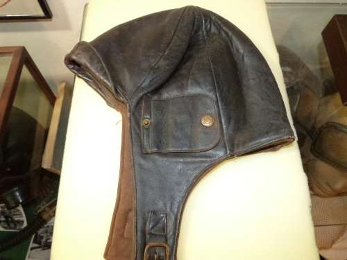 WW1 German Leather Flying Helmet