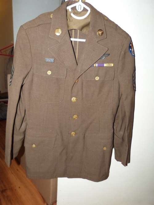 WW2 American, 5th Airforce Aircrew Pilot`s Tunic - see all pics