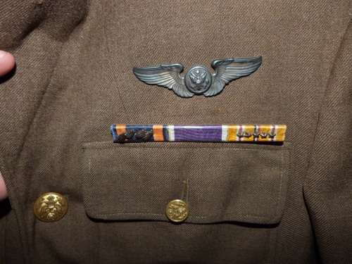 WW2 American, 5th Airforce Aircrew Pilot`s Tunic - see all pics