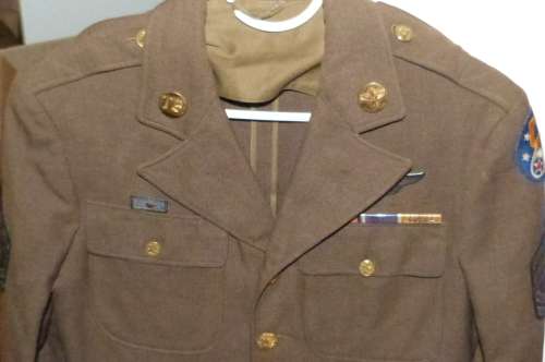WW2 American, 5th Airforce Aircrew Pilot`s Tunic - see all pics