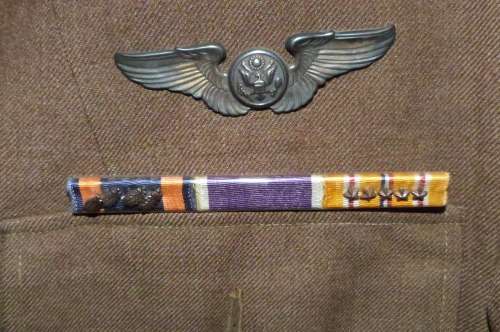 WW2 American, 5th Airforce Aircrew Pilot`s Tunic - see all pics