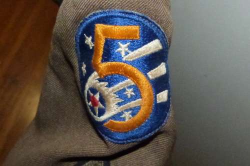 WW2 American, 5th Airforce Aircrew Pilot`s Tunic - see all pics