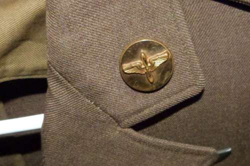 WW2 American, 5th Airforce Aircrew Pilot`s Tunic - see all pics