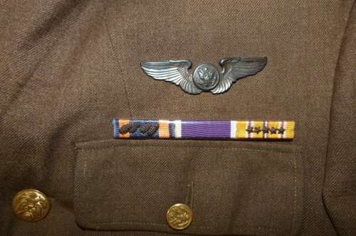 WW2 American, 5th Airforce Aircrew Pilot`s Tunic - see all pics