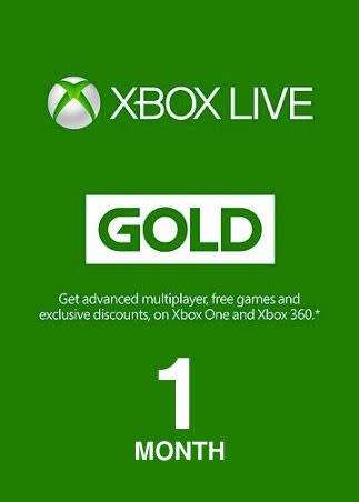 Xbox Live Gold 1 month (Xbox Live)