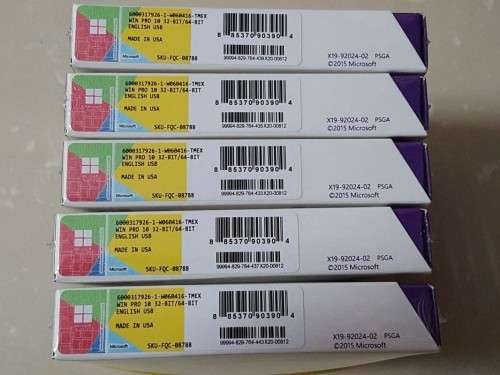 Microsoft Windows 10 Professional (Free Physical Delivery!)~ Private listing for: I hate Millwall