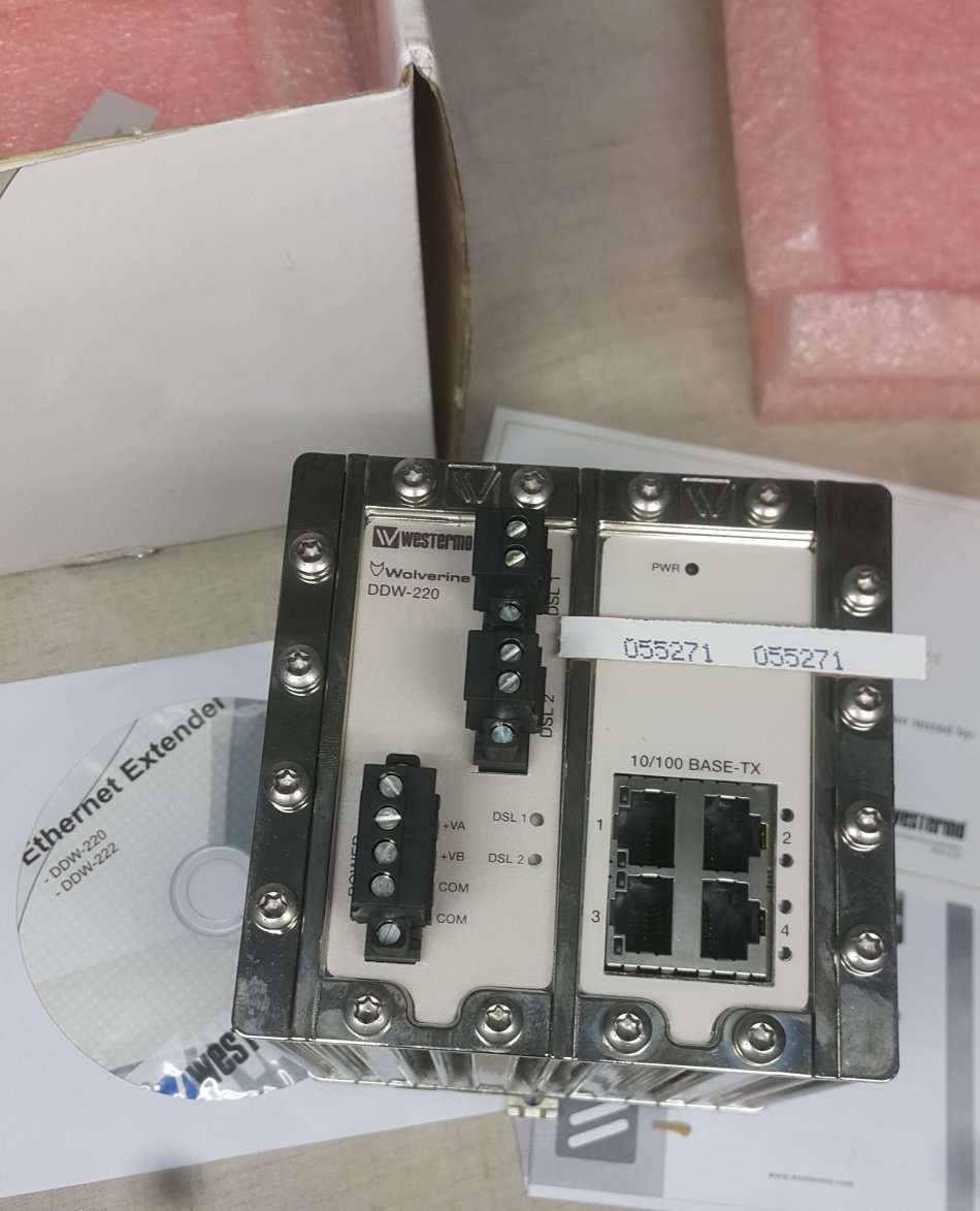 Ethernet SHDSL Extender - Westermo DDW-220 Wolverine Series