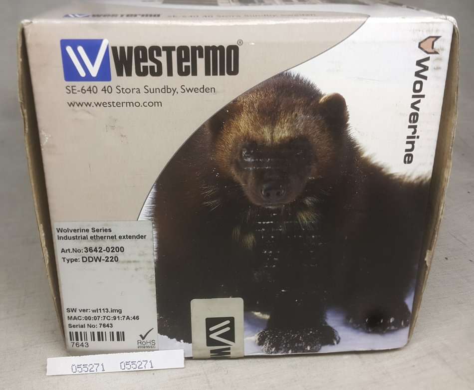 Ethernet SHDSL Extender - Westermo DDW-220 Wolverine Series