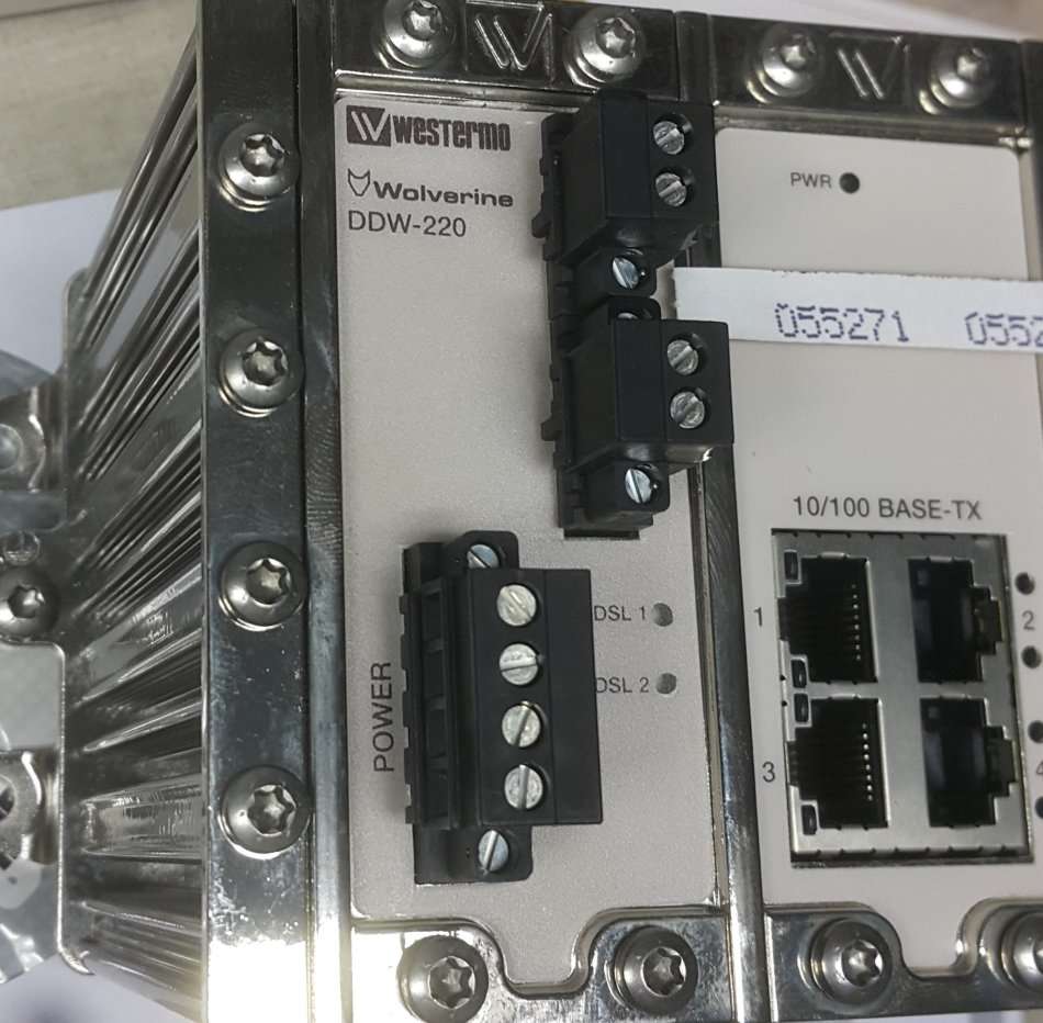 Ethernet SHDSL Extender - Westermo DDW-220 Wolverine Series
