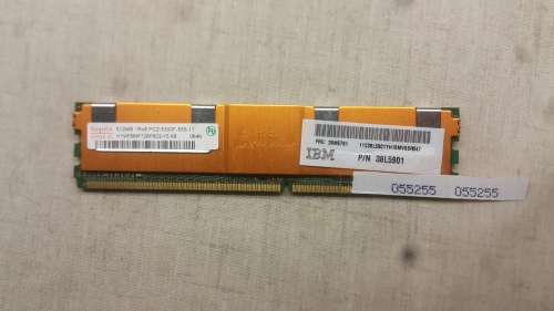 4GB (8x 512mb) Ram with heat shield - 1Rx8 PC2 - 5300F - 555 - 11 -