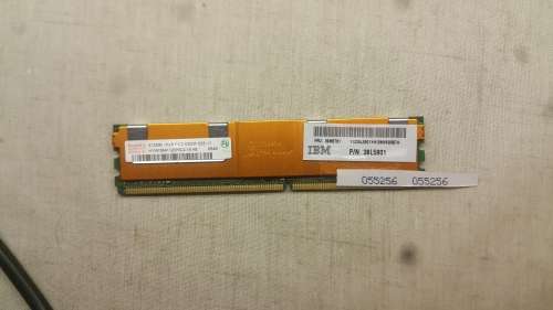 4GB (8x 512mb) Ram with heat shield - 1Rx8 PC2 - 5300F - 555 - 11 -