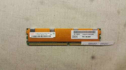 4GB (8x 512mb) Ram with heat shield - 1Rx8 PC2 - 5300F - 555 - 11 -