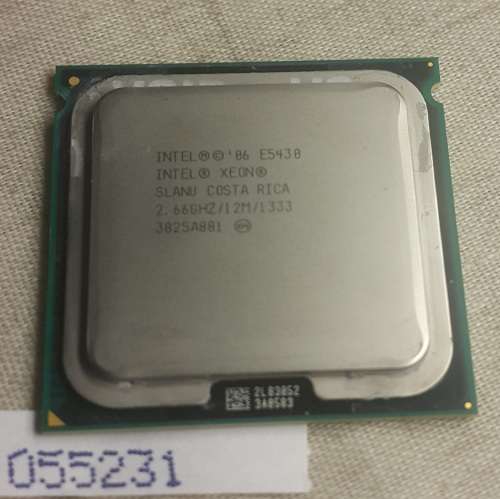 CPU - Intel Xeon E5430 2.66GHz - LGA771 - 64 Bit - 12M - x4 cores