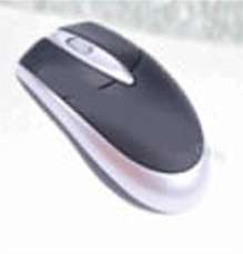 Classic Optical Mouse - Black & Silver