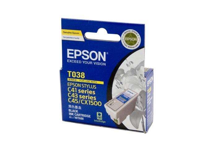 Compatible Epson T038 Black Cartridge