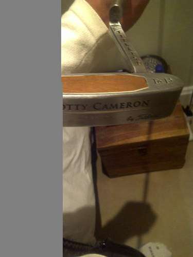 scotty cameron newport teryllium 13 long neck (very very rare)