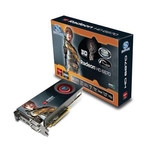 SAPPHIRE HD 6870 1GB GDDR5 1 YEAR WARRANTY