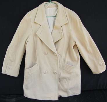 Ladies Wool & Cashmere Double Breasted Smart/Casual Jacket, Size 42