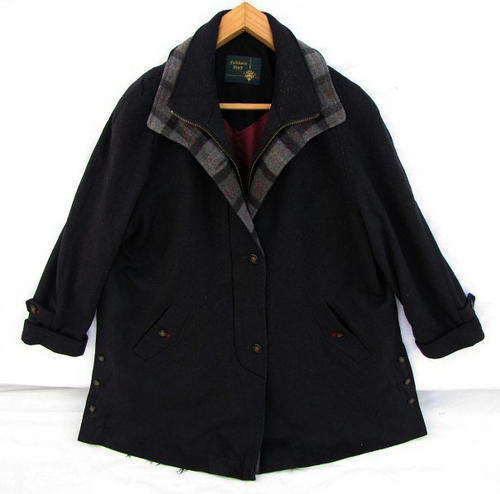 Stunning Ladies Wool Winter Jacket, Very Warm, Lined and Comfortable, Size 44/46