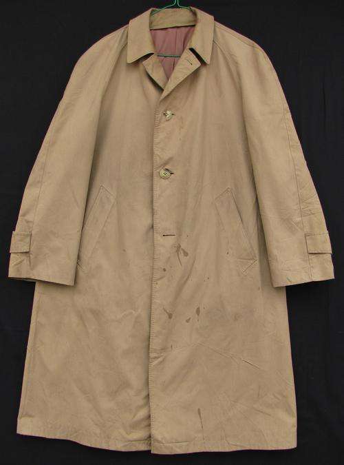 Mens Kaki 3/4 Rain Coat, Warm and Comfortable, SA Size 36