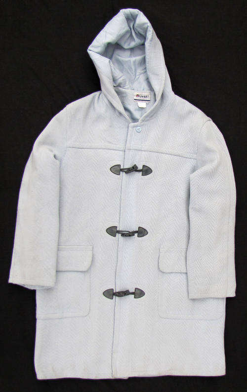 Ladies Stunning Light Blue Wool 3/4 Coat, Warm and Comfortable, SA Size 42