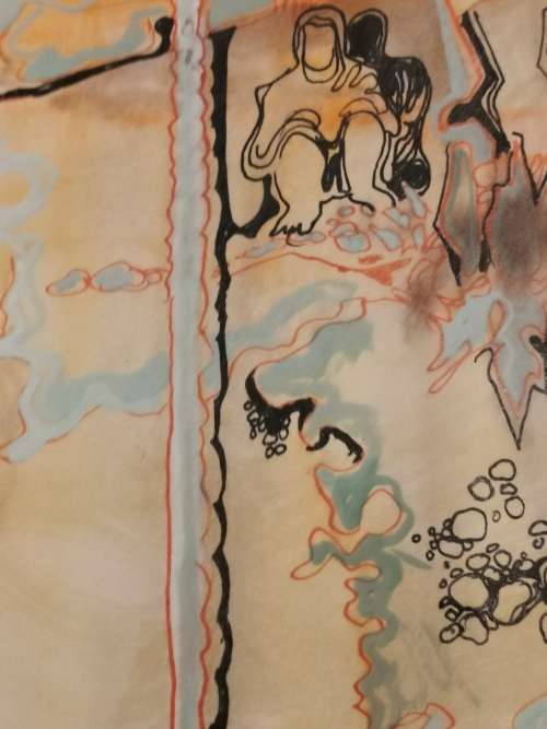 ORIGINAL WALTER BATTISS DRAWING