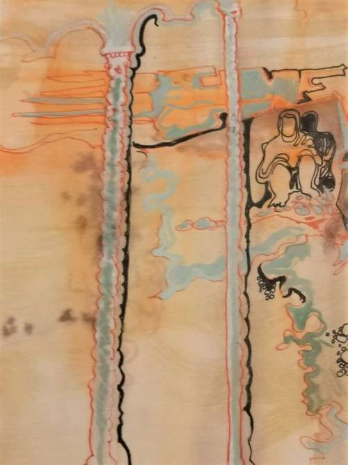 ORIGINAL WALTER BATTISS DRAWING