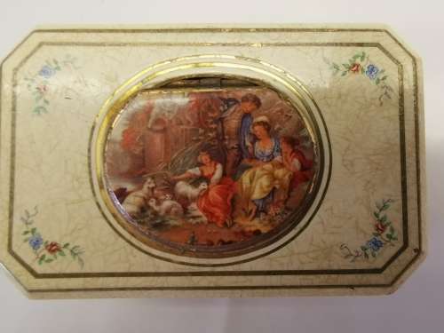 ANTIQUE GERMAN AUTIMATION MUSIC BOX WITH POP UP BIRD BY Karl Griesbaum