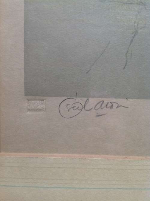 CECIL ALDIN HAND SIGNED MAID AND CAT ENGRAVING