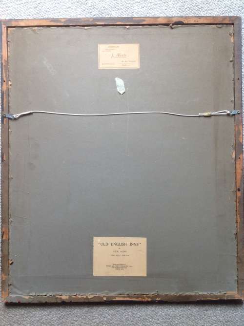 CECIL ALDIN HAND SIGNED MAID AND CAT ENGRAVING