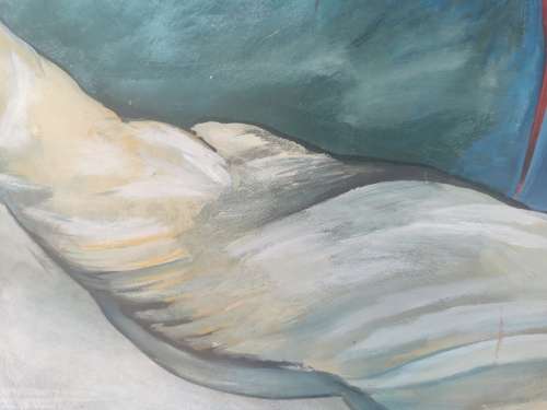 ANDRE NAUDE LARGE PAINTING