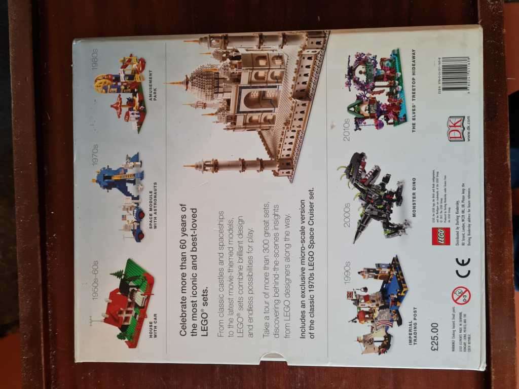 Great LEGO® Sets A Visual History with Exclusive Micro-Scale Space Cruiser (RARE)