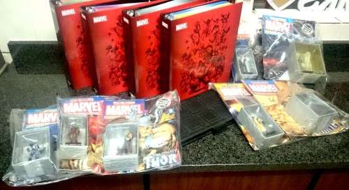 Marvel Fact File and Lead Figure Collection bundle