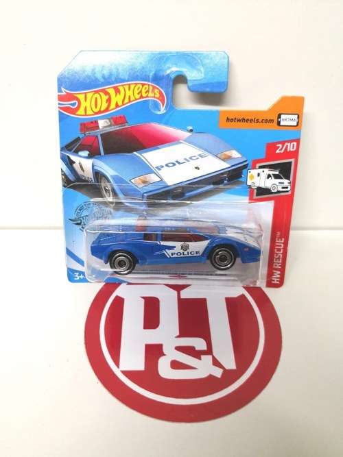 Hot Wheels Lamborghini Countach Police Car