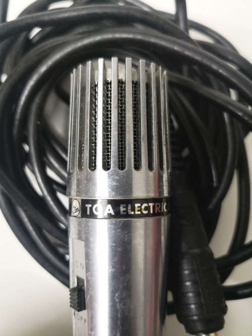 Vintage TOA Electric DM530 Dynamic Microphone