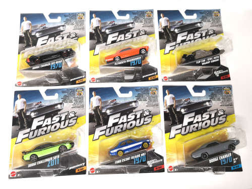 Mattel Fast and Furious 1:50 Scale Collection (14 Models)