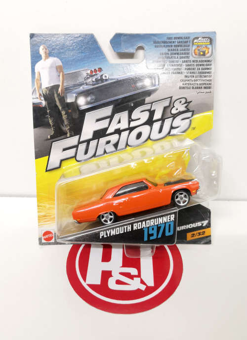 Mattel Fast and Furious 1:50 Scale Collection (14 Models)