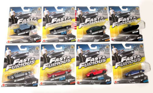 Mattel Fast and Furious 1:50 Scale Collection (14 Models)