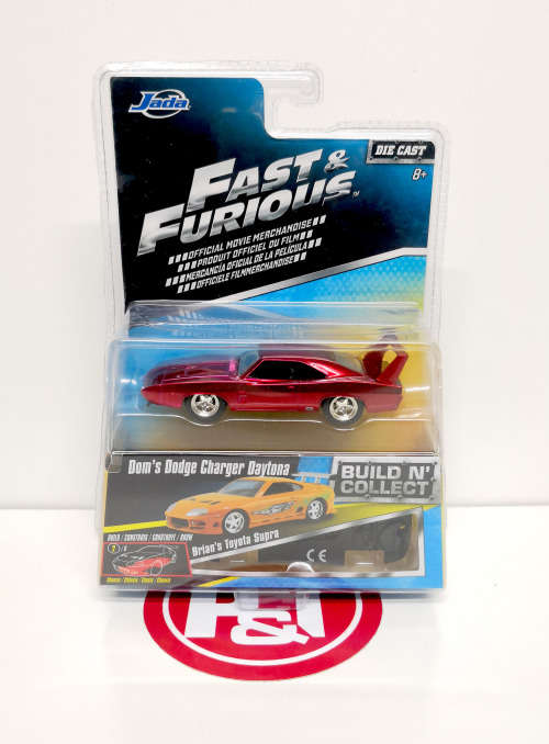 JADA Fast and Furious `Build-a-Car` Set 1 (6 cars)