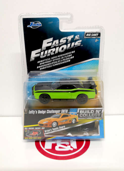 JADA Fast and Furious `Build-a-Car` Set 1 (6 cars)