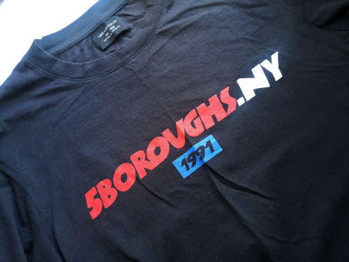 Cotton On `5 Boroughs, NY` T-Shirt - Men`s XXL