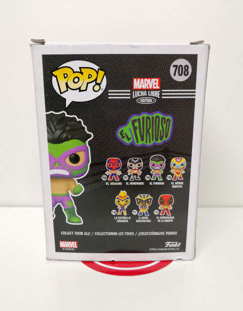Funko Pop! Marvel Luche Libre Edition - El Furioso