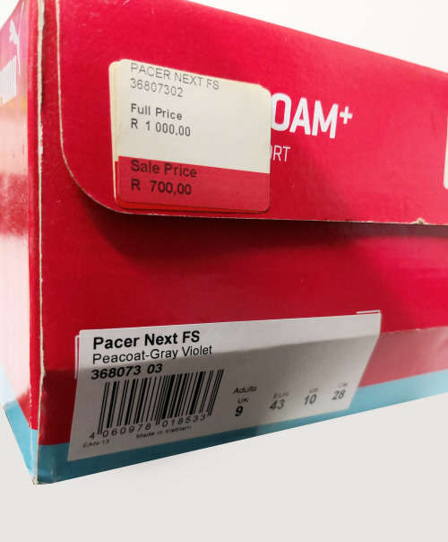 NEW Men`s Puma Pacer Next FS - SIZE 9