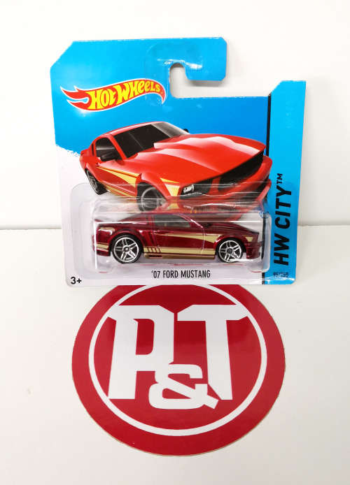 2014 Hot Wheels `07 Ford Mustang