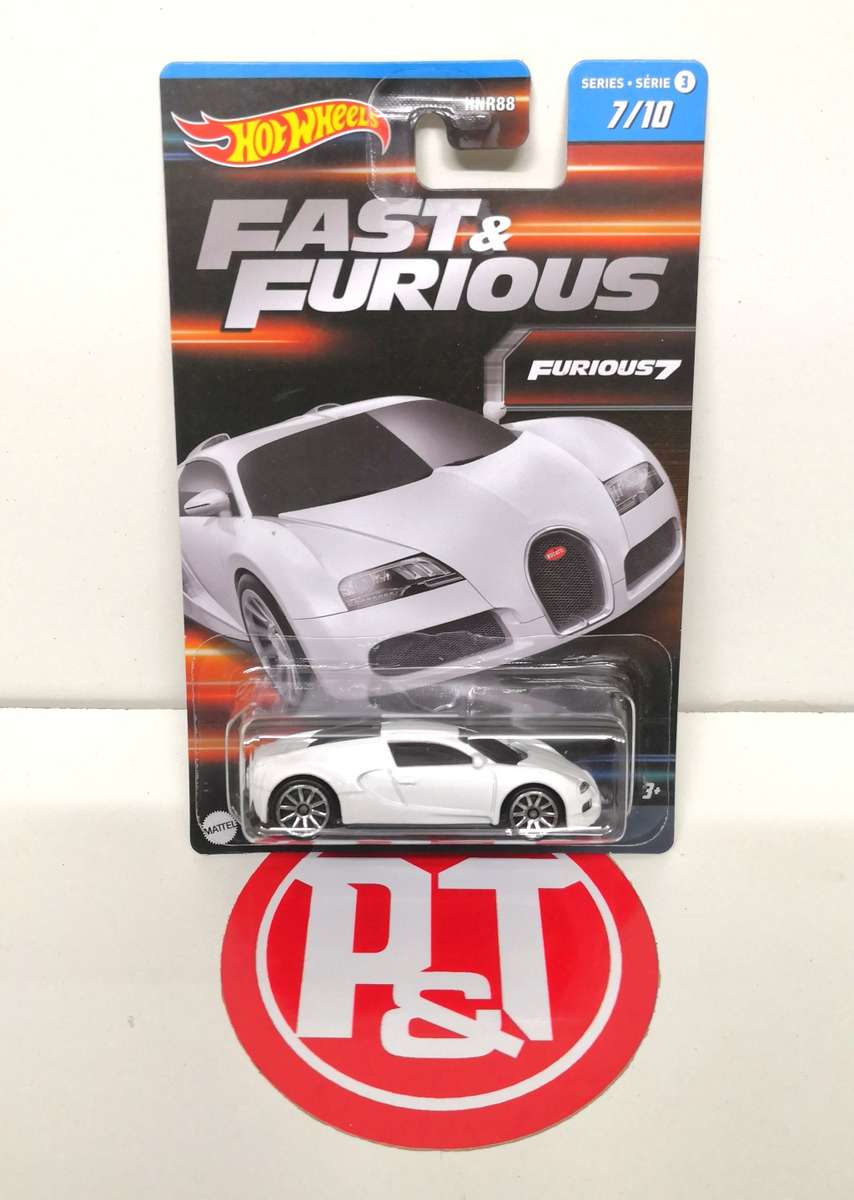 Hot Wheels `Fast & Furious` Bugatti Veyron