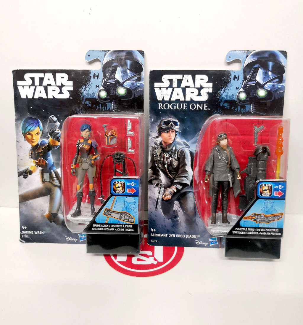 BRAND NEW & SEALED Star Wars 3.75` Action Figure collection (18 individual figures)